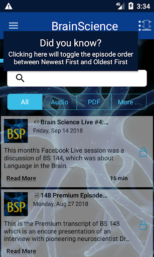 Brain Science Podcast Screen 2