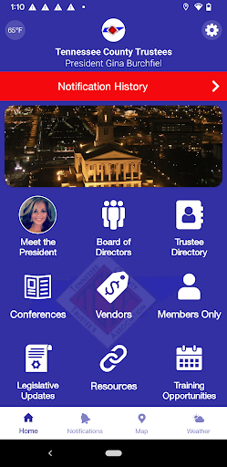 Android application TN County Trustees screenshort