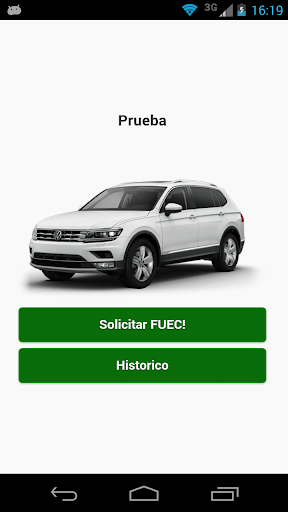 Android application IMPRIME TU FUEC screenshort