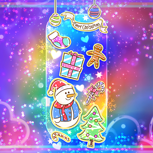Lovely Christmas - Wallpaper logo