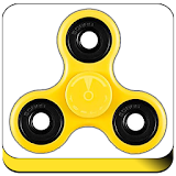 Yellow Fidget Hand Spinner icon