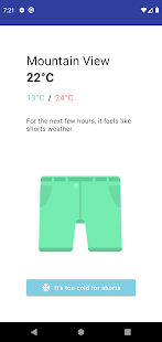 Pants or Shorts Screenshot