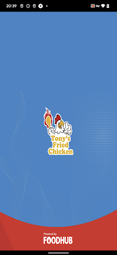 Android application Tony's Fried Chicken screenshort