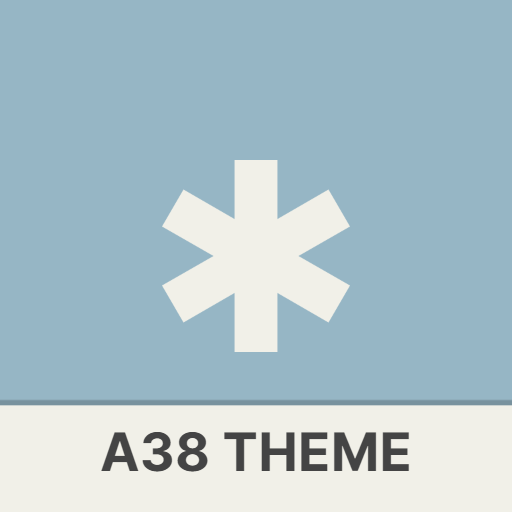 A38 Theme for KLWP logo