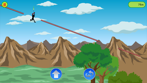 Android application Stickman Jump Game 3D screenshort