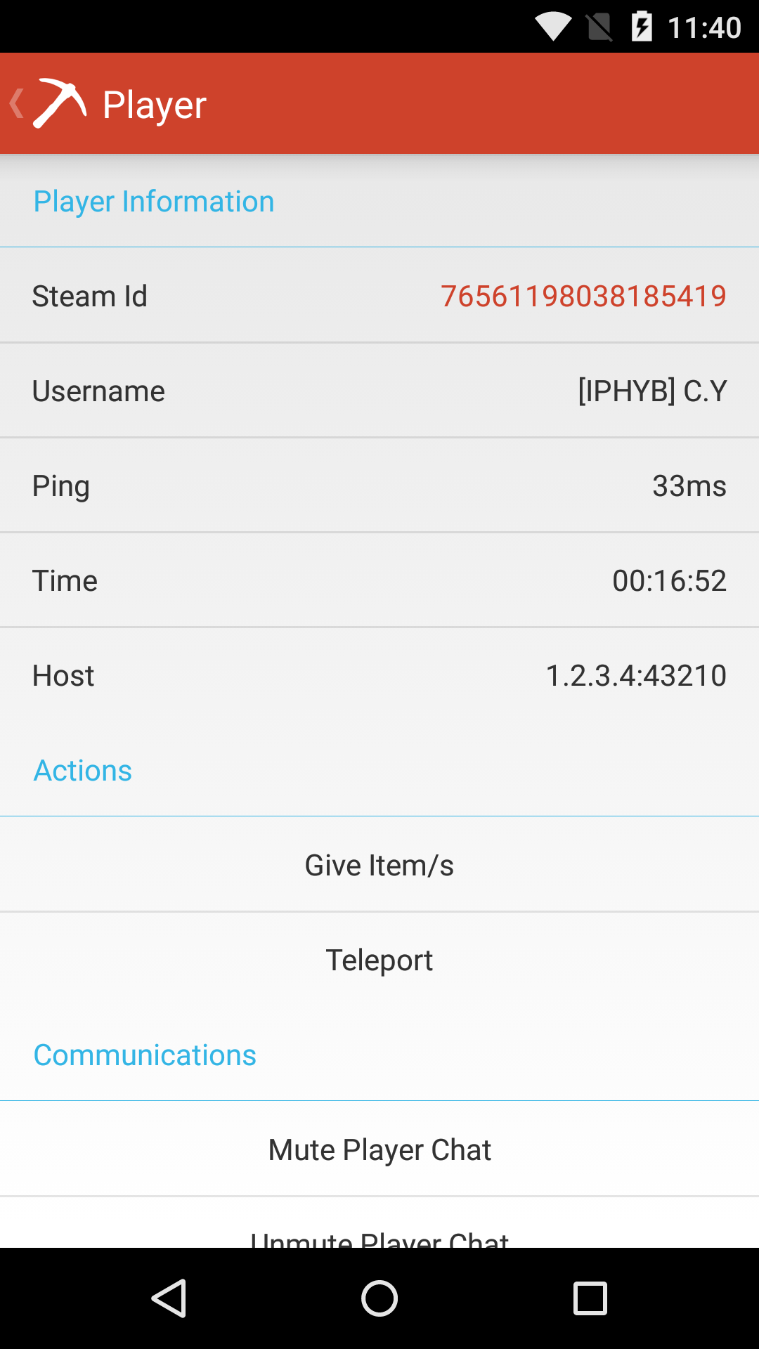Android application RustyTool screenshort