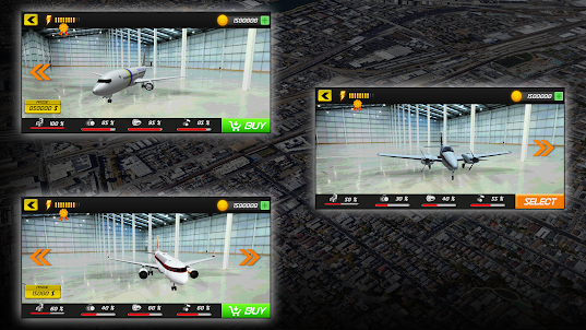Flight Simulator Airplane Game