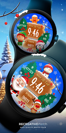 Android application Seasonal Vibes - Wear Os Watch screenshort
