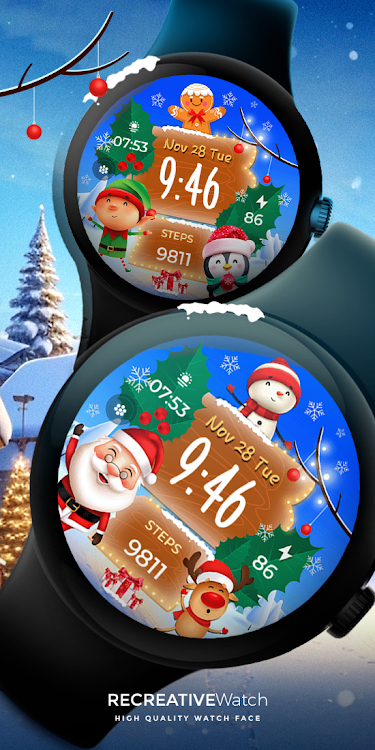 Seasonal Vibes - Wear Os Watch - New - (Android)