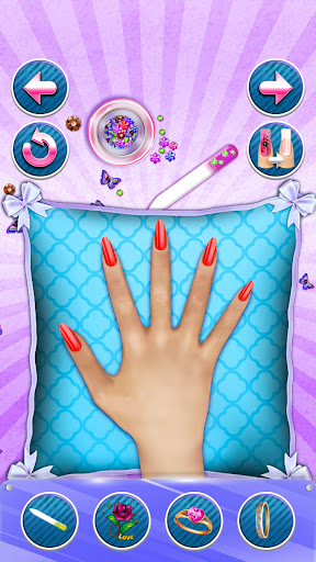 Nail Saloon Art Game Screen 2
