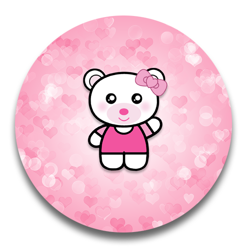 XP Theme Beauty Pink Bear  Icon