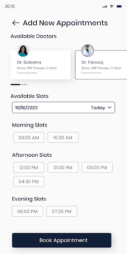 VYO Patient Care Screen 3
