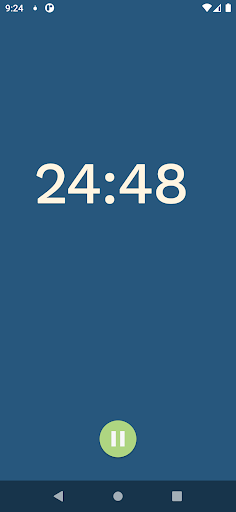 Android application Tick Clock screenshort