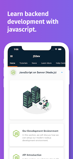 Screenshot of Learn JavaScript: Learn & Code