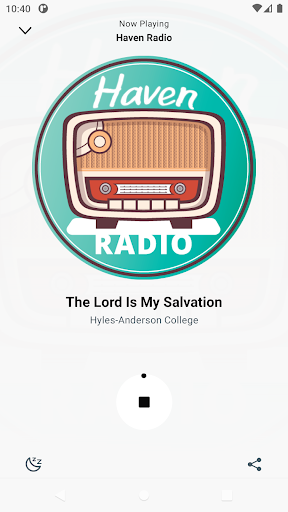 Haven Radio App Screen 2