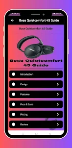Bose Quietcomfort 45 Guide