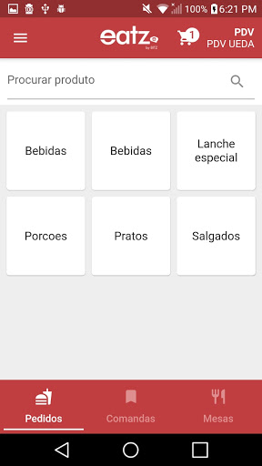 Eatz - Pedidos Screen 2