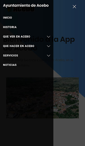 Acebo Turismo. Screen 2