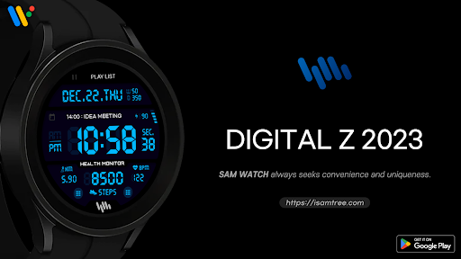 Android application SamWatch Digital Z 2023 screenshort