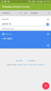 Amharic Dictionary - Translate screenshot 5