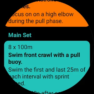 Swim Coach - Companion App