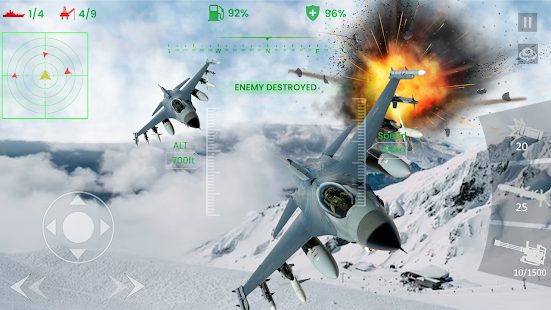 FlyVRX Fighter Jet Screenshot