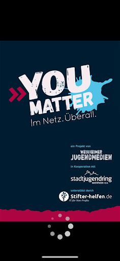 Android application YOUmatter – Im Netz. Überall. screenshort