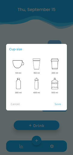 Hydrate Me - Water reminder Screen 2