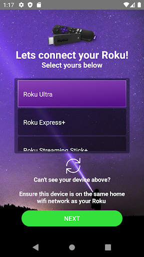 Simple Roku Remote + Screen 2