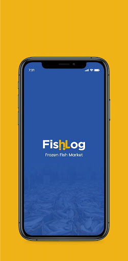 Android application Fishlog Sales App screenshort