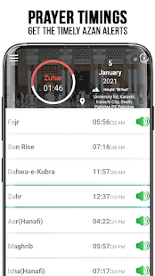 Prayer Times - Qibla, Auto Silent & Qaza Namaz android2mod screenshots 2