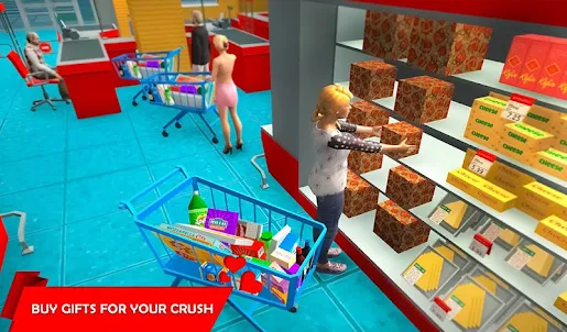 Namorada Virtual Esmagar Love Life Simulator