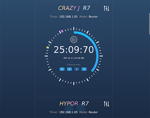 FPVSIM Timer Screen 2