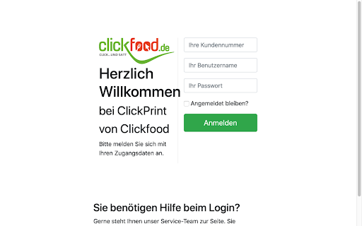 ClickPrint 2.0 Screen 3