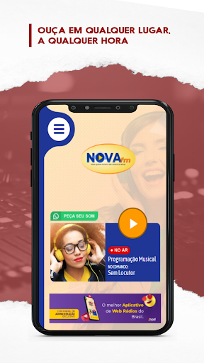 Android application Rádio Nova FM screenshort