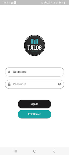 Android application TALOS screenshort