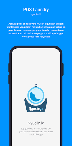 Android application Nyuciin Merchant screenshort