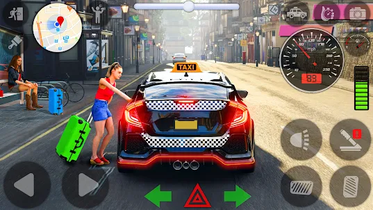タクシー シミュレーター 3D タクシー ゲーム