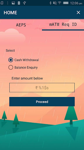 Android application Zapurse m-ATM screenshort