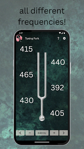 Tuning Fork Screen 2