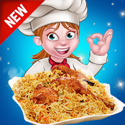 Biryani Restaurant chef- Kitchen food Cooking game