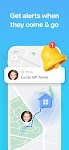 screenshot of iSharing: GPS Location Tracker