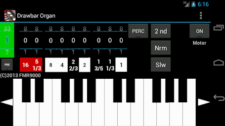 Drawbar Organ Demo