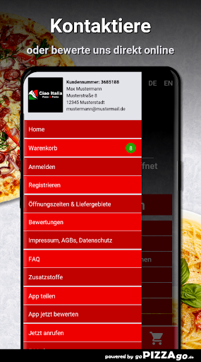 Ciao Italia Ettlingen Screen 3