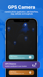 Phone GPS Camera, 3D Earth Map