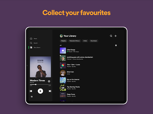 Screenshot Spotify: Music and Podcasts