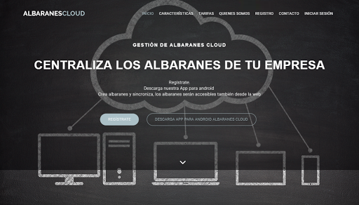 Android application Gestión de Albaranes Cloud screenshort