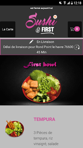 Sushi First Le Havre Screen 3