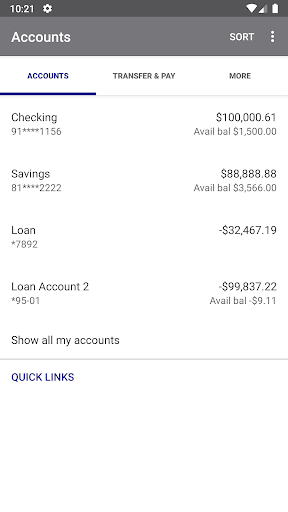 Rockland Savings Bank, FSB Screen 3