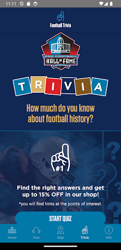 Pro Football Hall of Fame Screen 3